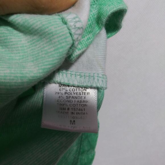 Cathy Green Sleeveless Flip Flop Novelty Top Vacation Casual Size M - Picture 5 of 6